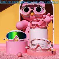 Gafas De Natación Para Niños Y Niñas Anti Niebla Sin Fugas Transparentes Con Lente De Silicona Para Piscina Playa Regalos Para El Día De Los Niños - details 0