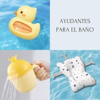 BATHBY Bañera Bebé Plegable  con Soporte BATHBY: Con Cambiador, Bandejas, Desagüe con Tubo y Soporte para Ducha. Incluye Juguetes y Accesorios como Toallas, Termómetro, Cojín y Dispensador de Agua perfecto para bebés de entre 0 a 2 años (color Gris Pro) - details 2