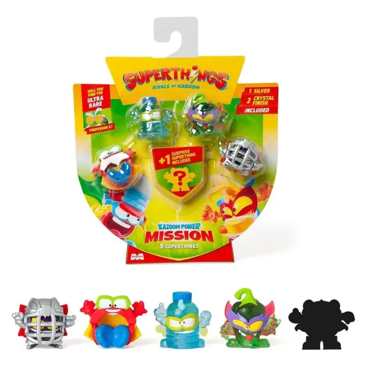 SuperThings Kazoom Power Mission Pack 5 Figuras 5-6 41031 MAGIC BOX - 1