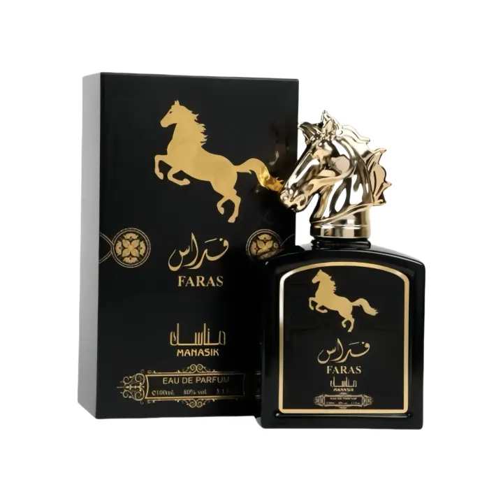 PERFUME ARABE - FARAS  100ML - MANASIK - PARA HOMBRE - 1