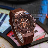 Reloj Deportivo De Cuarzo Para Hombre Con Pantalla Grande De Silicona Resistente Al Choque Reloj De Pulsera Casual Moda - details 7