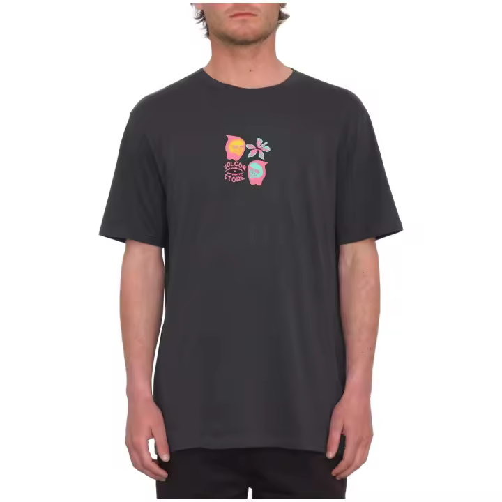 Camiseta de Manga Corta Volcom Flower Budz para hombre en color marron - 1