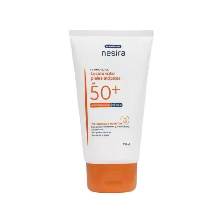 Acofarma Nesira SPF50+ Loción Solar Pieles Atópicas 150 ML - 1