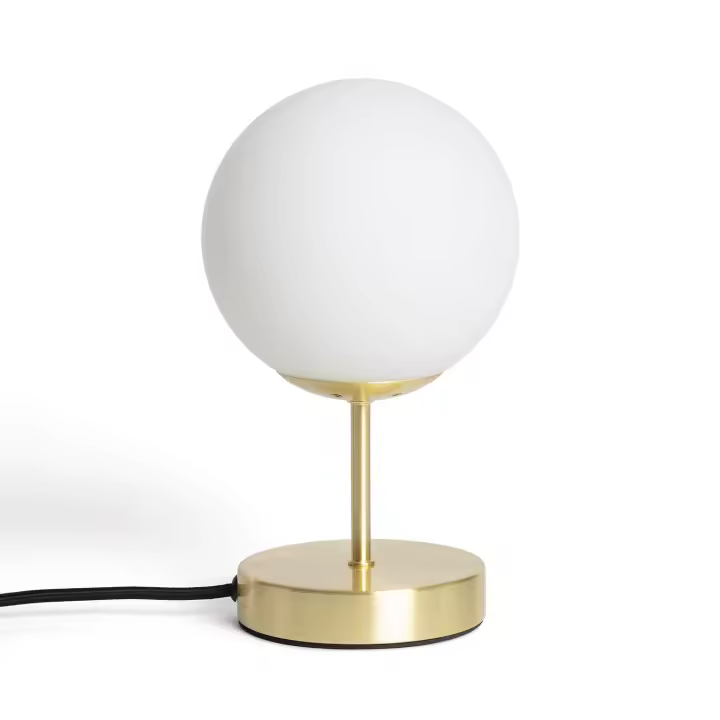 Ledkia Lámpara de Mesa Moonlight ILUZZIA - Diseño Elegante y Vintage con Acabados de Máxima Calidad - 1