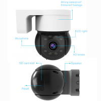 Cámara IP 1080P 2MP Tuya APP Cámara PTZ De Seguimiento Automático Para El Hogar Inteligente Cámara De Vigilancia Inalámbrica WIFI Exterior Con Visión Nocturna Y Almacenamiento De Tarjeta TF De 128G - details 13