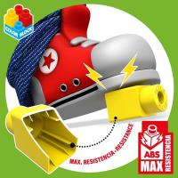 Color Baby Contenedor 80 Piezas Color Block Classic – Set de Construcción Educativo para Niños, Bloques de Colores y Formas Variadas, Ideal para Desarrollo Creativo, Habilidades Motoras y Juego Imaginativo con Almacenamiento Fácil - details 4