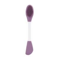 Cepillo De Limpieza Facial De Silicona Yunduogirl 1Pcs Doble Cabeza Herramienta De Limpieza Para Mujeres Aplicador De Película De Arcilla Limpiador De Poros - details 4