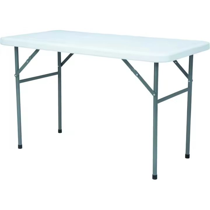 Mesa Rectangular Patas Plegables, 122 x 61 cm. - 1
