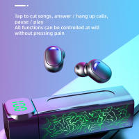 Auriculares Inalámbricos E50 5.1 Bluetooth Para Deportes Al Aire Libre Con Estuche De Carga Pantalla Táctil Y Control De Volumen Resistente Al Agua - details 12