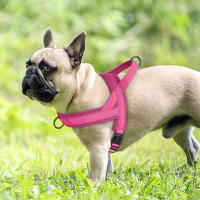 Harnés De Nylon Suave Para Perros Pequeños Y Medianos Sin Arrastre Harnés De Piel Para Pitbull Y Perros Chihuahua Pug Ajustable Y Padded - details 20