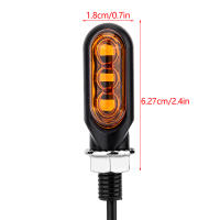Luz De Señalización LED Mini Para Motocicleta Ambar Fluyendo Direccional Intermitente Para Cafe Racer - details 4