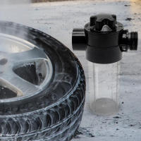 Fregadero De Lavado De Coche Con Tubo De Alta Presión 4 Modos De Limpieza Portátil Y Ajustable Con Tanque De Espuma Y Interruptor Rotatorio Para Exterior - details 2