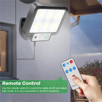 Lámpara De Pared Solar LED Con Sensor De Movimiento 3 Modos Impermeable Para Iluminación De Emergencia De Calle Jardín Seguridad Y Decoración - details 0