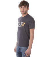 Emporio Armani EA7 Camiseta Algodón Hombre Gris Dark 3 ZPT63PJ03Z 1994 - details 3