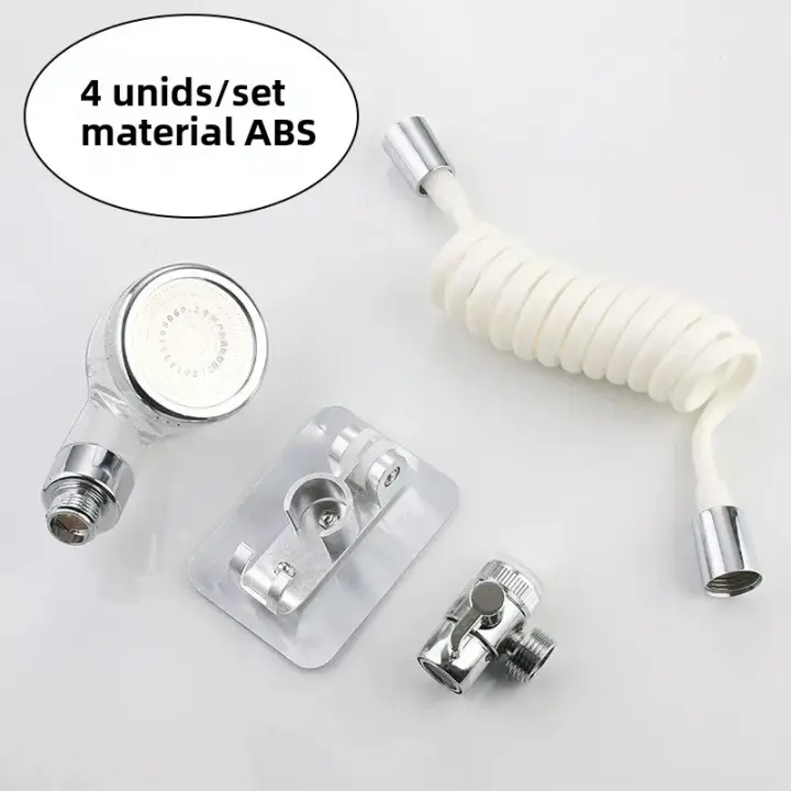 Divertor De Grifo Portátil 1pc Para Baño Y Cocina Adaptador De Ducha Ajustable Set De Divertor De Grifo - 1