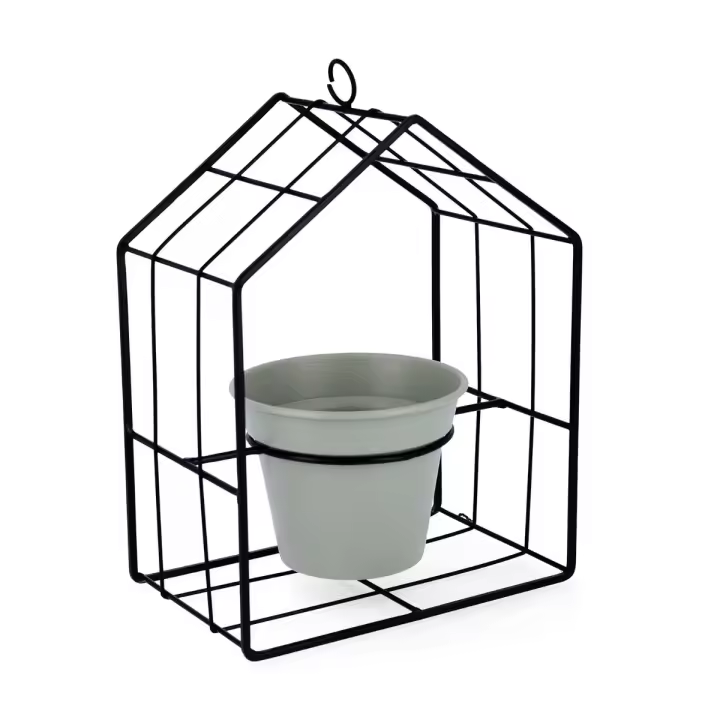 VINTHERA MOA Soporte Con Macetero 20X13X27CM Verde Liso - 1