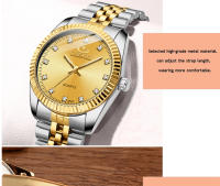 Reloj De Cuarzo Para Hombre CHENXI Con Correa De Acero Inoxidable Y Diamantes Resistente Al Agua Y Al Choque Estilo De Negocios Multicolor - details 4