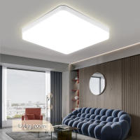 Lámpara De Techo Cuadrada LED Impermeable Para Baño Sala De Estar Dormitorio Luz Fría 40W 50W Iluminación Eficiente Energía - details 8