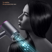Secador De Pelo Ultrafino Portátil Colorido Moda Ión Negativo Inteligente Profesional Con Frío Y Caliente Para Salón Hogar Hotel - details 7