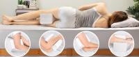 MAGIC SELECT Almohada para Dormir de Lado. Cojín Ergonómico para Rodillas con Espuma Viscoelástica. Funda Lavable de Poliéster. Soporte para Piernas, Caderas y Espalda - details 2