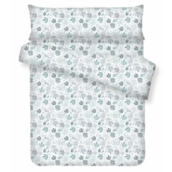 Funda nórdica cama 105 cm .modelo moderna juego completo para el frio con bajera Muy Suave Transpirable Microfibra - Funda Edredón Fácil lavado a máquina en agua fría.CXJF - 1