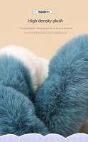 Cubierta De Volante De Peluche Otter Rabbit Suave Y Fluffy Pack De 1 Ajuste Para Volantes De 13.4'' - 15.75'' - details 5