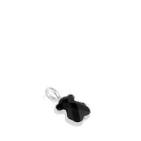 Colgante de Oso de Piedra Preciosa Natural de Plata esterlina S925, accesorio de collar de lujo que combina con Todo - details 3
