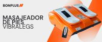 Bonplus BP Vibralegs, Masajeador de pies, piernas, Rodillas y Muslos, Masaje Shiatsu, Aparato de Masaje Eléctrico, Masajeador de Pies, Masajeador de Piernas, Activador de Circulación, Alivia El Dolor, Salud - details 0