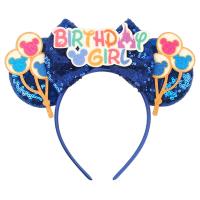 Diademas De Cumpleaños Para Niños Con Lentejuelas Y Largas Cuentas Estilo Mickey Y Minnie Adornos Para Fiestas Decoraciones De Cabeza Lindas Con Abrazaderas Para Orejas - details 4