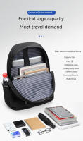 Mochila Rilibegan Para Hombres Capacidad Grande Estilo Business Bolsa De Computadora Viaje Simplicidad Mochila Casual Para Colegio - details 3