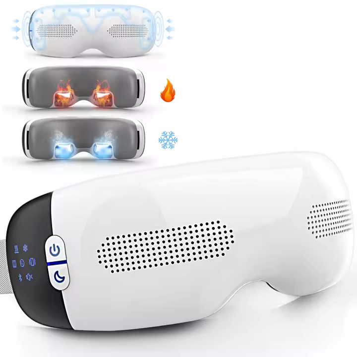 Masajeador De Ojos AIRSIDUN Con Calor Y Frío Máscaras Para Cicatrices De Bags 3D Airbag Masaje Vibratorio Para Los Ojos - 1