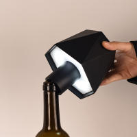 Lámpara LED Recargable Impermeable Con Interruptor Táctil Para Botella Luz Nocturna Creativa Para Bar Y Café Ajustable Para Atmosfera Retro - details 9