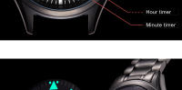 Reloj De Pulsera Deportivo Para Hombre SINOBI Lujo Acero Inoxidable Impermeable Cronógrafo Luminoso Calendario Completo Resistente Al Choque Montre Homme - details 10