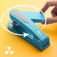 Estapador Rotativo De 360 Grados Multifuncional De Alta Resistencia Estapador Largo Para Oficina Herramientas De Encuadernación Fáciles De Usar - details 6