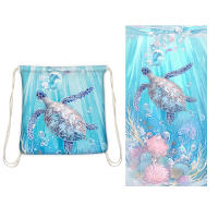Toalla de playa europea y americana, bolsa integrada, mochila de almacenamiento portátil, toalla estampada, toalla de baño - details 3