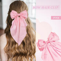 Diademas De Satén Sólido Para Niñas Colores Rosa/Negro/Blanco Accesorios De Cabello Para Mujer Diadema De Clip De Moda Para Primavera - details 13