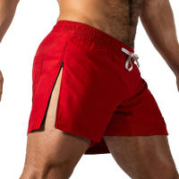 Shorts Deportivos De Verano Para Hombres Quick Dry Running Gym Playa Entrenamiento Fitness Con Cierre De Cordon Y Bolsillo Lateral - details 3