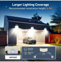 Luces Solares Exteriores 234LED 3 Modos Sensor De Movimiento Luz De Inundación Con Control Remoto IP65 Impermeable Seguridad Para Fuera - details 7