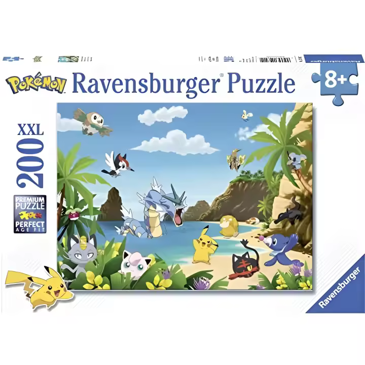 Puzzle Pokemon XXL 200 Piezas | Ravensburger Calidad - 1