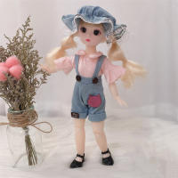 Muñeca Bjd De 30cm Con 12 Articulaciones Móviles Ojos Marrones 3D Ropa Y Zapatos Incluidos Juguetes Para Niñas Regalo Para Niños - details 3
