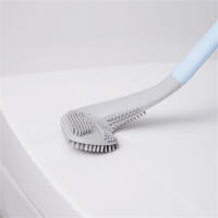 Cepillo De Inodoro De Silicona Con Cabeza De Golf Limpieza Eficiente Sin Esquinas Muertas Para Baño Y Casa Múltiples Colores - details 9