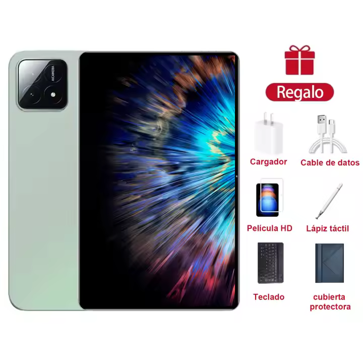 5G 2025 nueva tableta Android de pantalla grande de alta definición de 10,1 pulgadas 16GB Ram 1tb ROM Android 13,0 20000 ma red WIFI 14 núcleo tableta de red 4G / 5G doble tarjeta SIM GPS de gran capacidad doble foto 5MP 13mp - 1