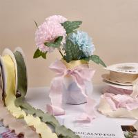 Cinta De Encaje Estilo Coreano En Color Crema De 10 Yardas Para Embalaje De Flores Regalos Cokcake Decoración Hecha a Mano - details 3
