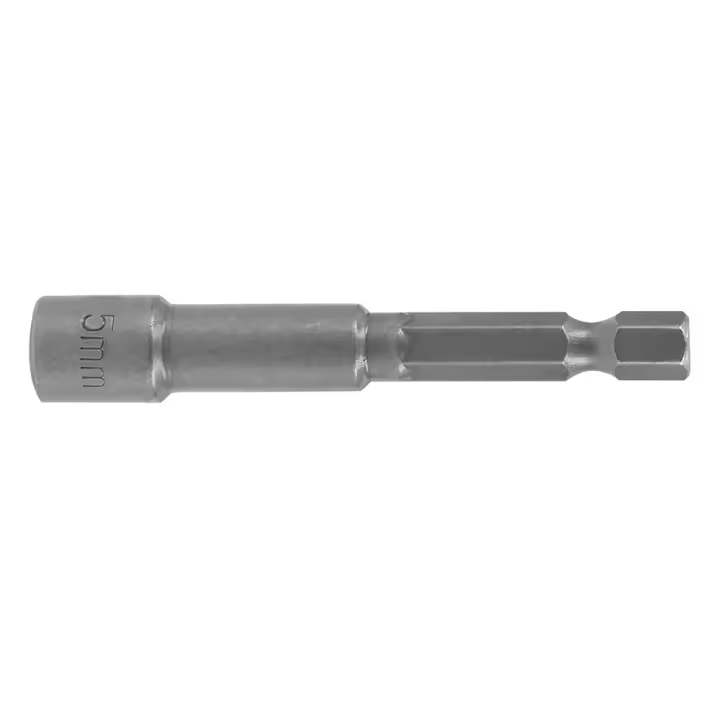 Truper - Llave de Vaso Magnética 5 Mm Acero Cromo - Estuche 5 Piezas - 1