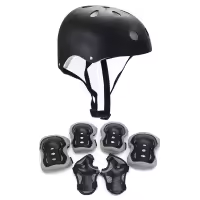 Juego De Protección Deportiva Para Niños Y Niñas 7PCS Esquísatecato Con Casco Patines Y Scooter Equipamiento De Protección Para Ciclismo Patinaje Y Esquí - details 10