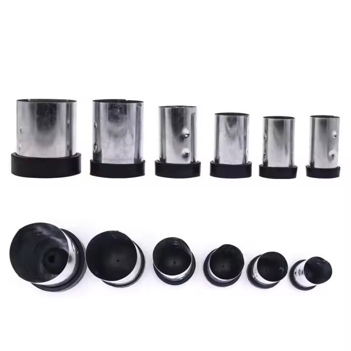  PHYHOO Mini Múrmur De Metal Para La Creación De Joyas Molde Inverso Para La Cocción De Cera Y Pláster Producción De Bellotas De Acero - 1