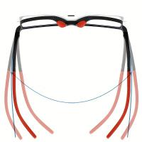 Gafas De Lectura Ultraligera Anti-Luz Azul TR90 Deportiva Para Hombres Y Mujeres Con Miopía Lejana Ópticas Diopters Hasta +4.0 - details 2