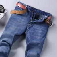Wthinlee Jeans Para Hombre Negocios Casual Stretch Denim Azul Y Negro Trasero Recto Moda Primavera Verano Ropa De Marca - details 12