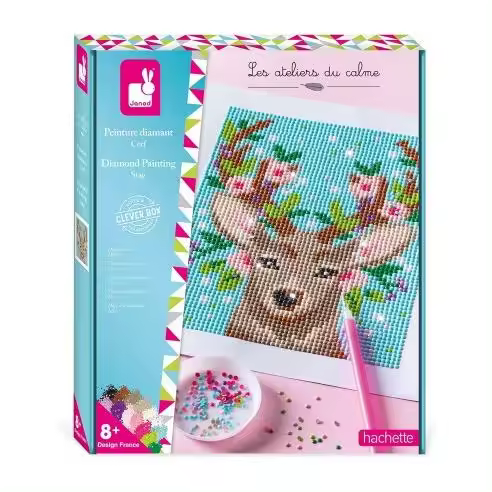 Kit creativo pintura diamante ciervo - Janod J07948 JU07948 JANOD - 1