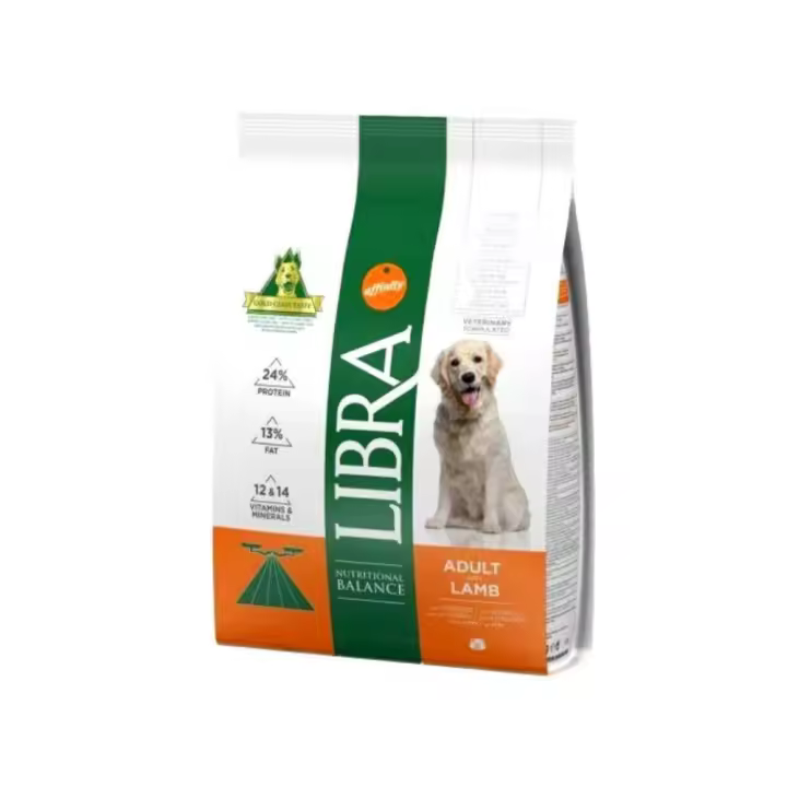 LIBRA DOG ADULT LAMB PARA PERROS ADULTOS DE TODAS LAS RAZAS. Pienso con cordero de fácil digestión y un intenso y delicioso sabor. Sin aromas, colorantes ni conservantes añadidos - 1